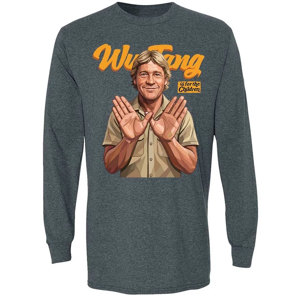 Steve Irwin or the Children - Dark Heather - 5