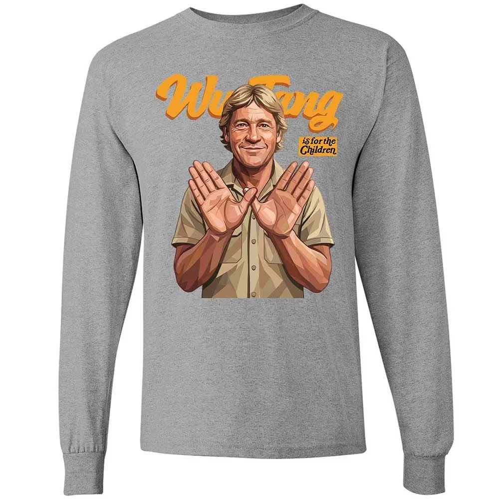 Steve Irwin or the Children - Sport Grey - 19