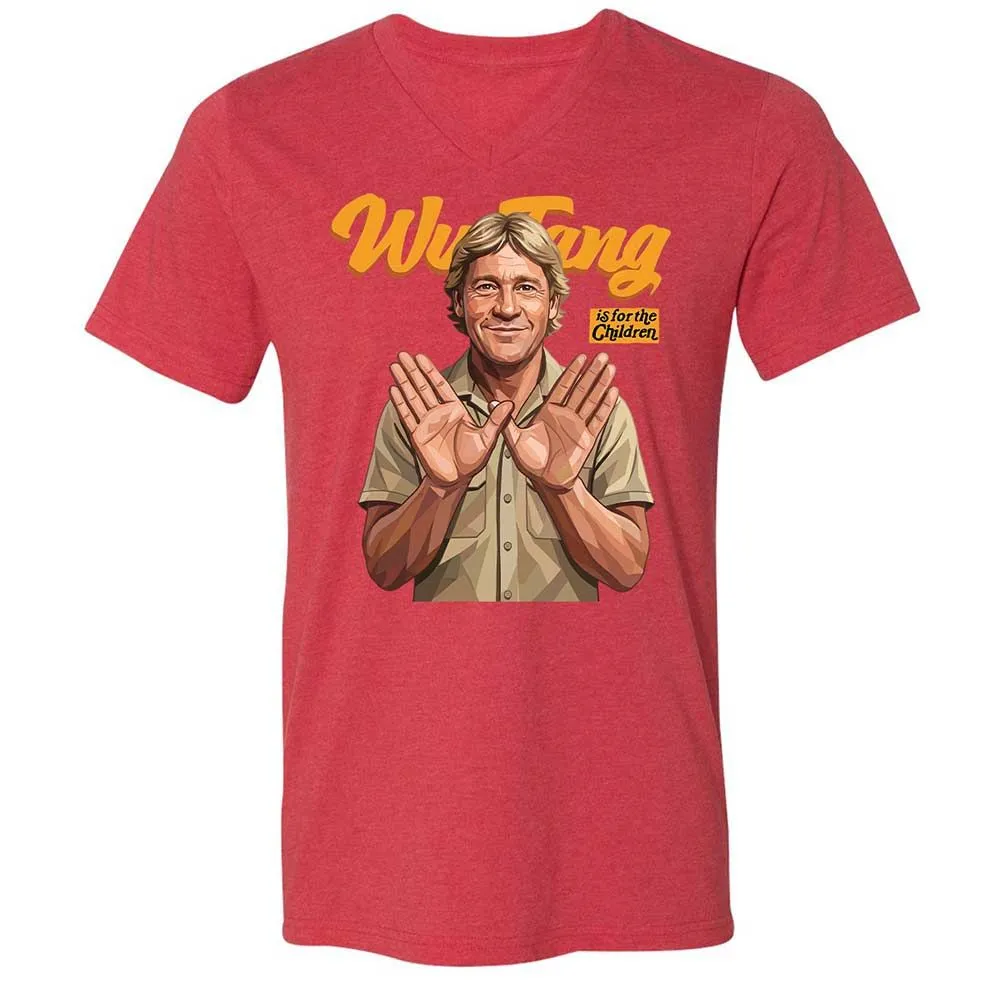 Steve Irwin or the Children - Heather Red - 7