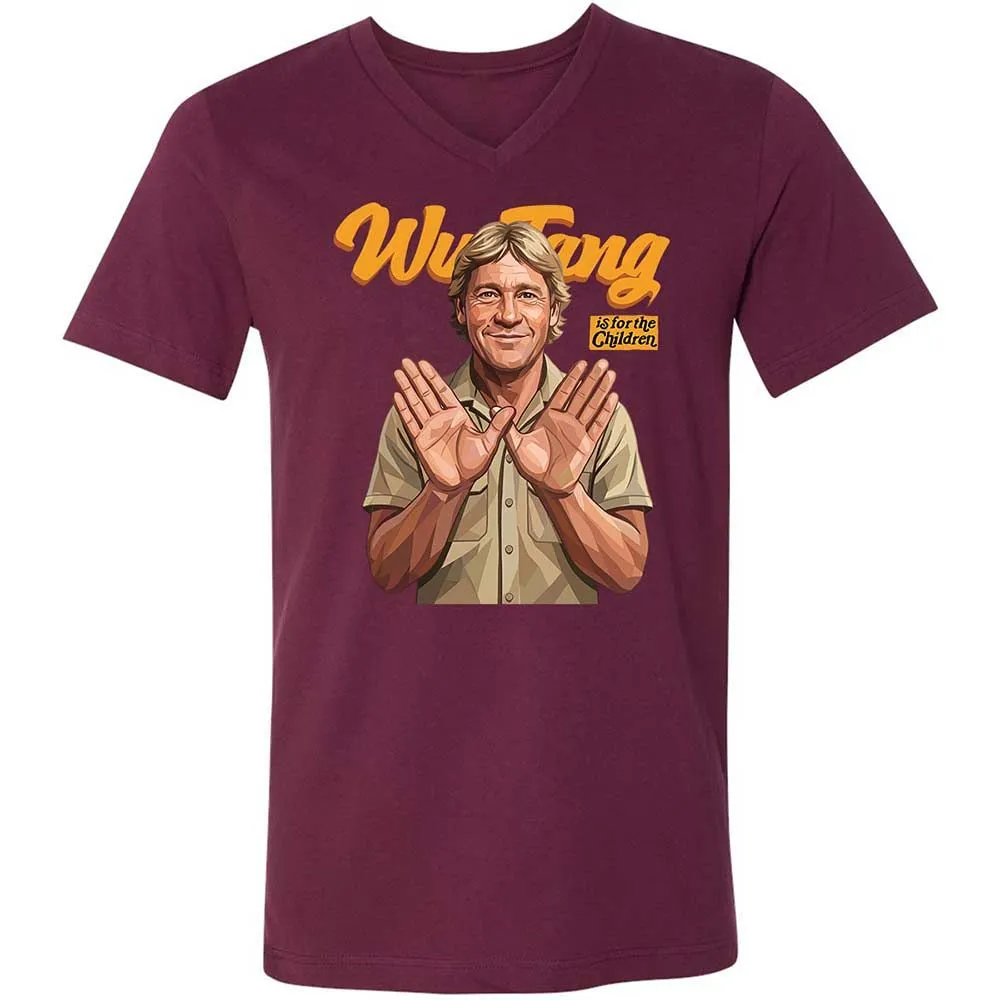 Steve Irwin or the Children - Maroon - 8