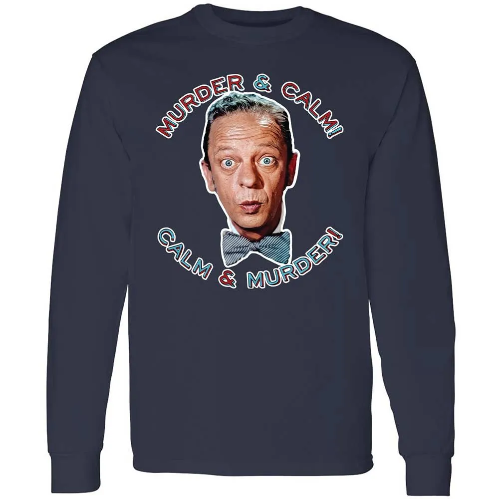 Long Sleeve T-Shirt - 527H9MX7 - Navy - 2