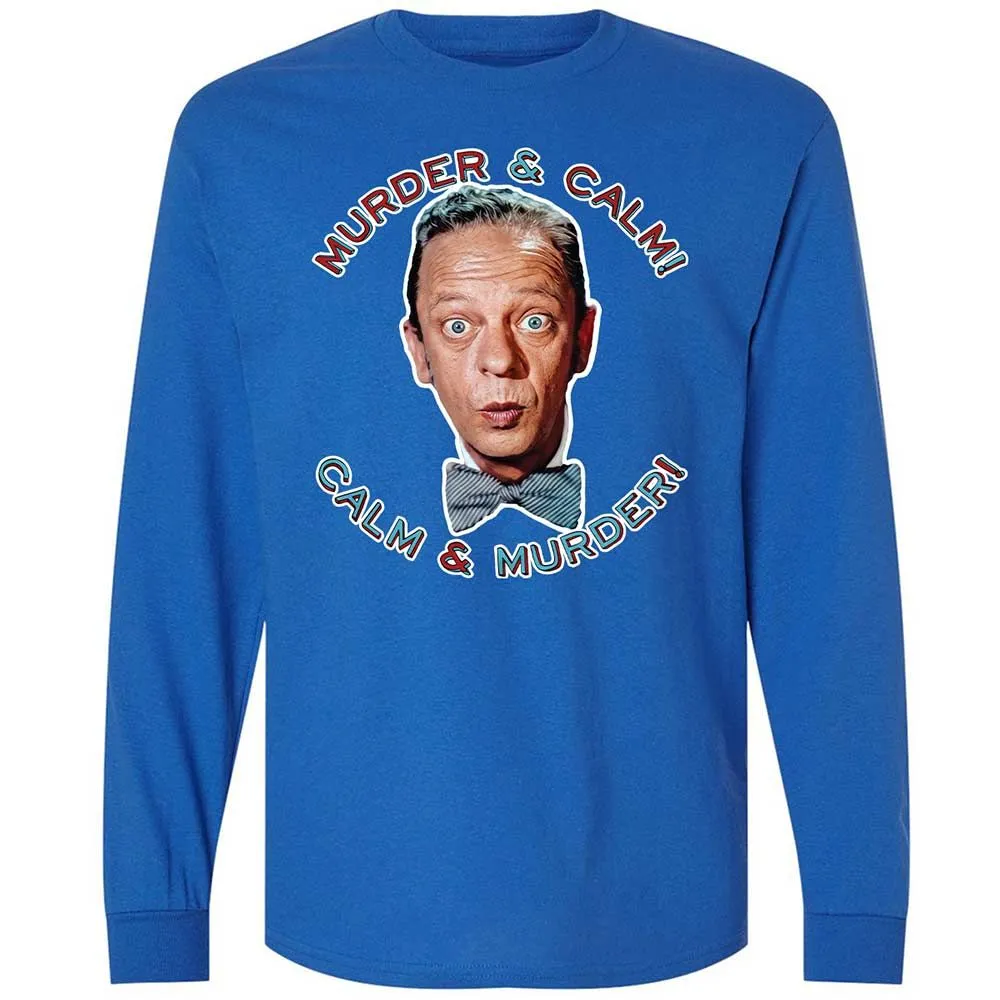 Long Sleeve T-Shirt - 527H9MX7 - Royal - 3