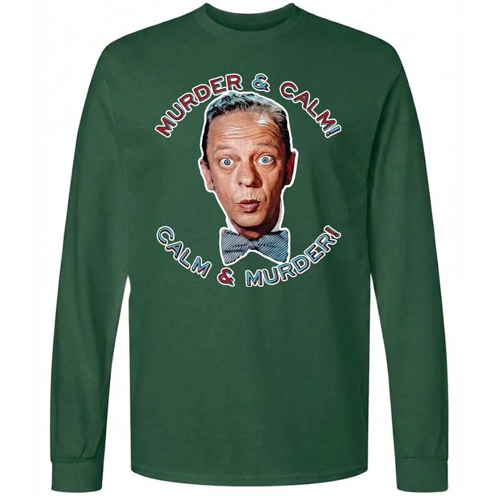 Long Sleeve T-Shirt - 527H9MX7 - Forest Green - 4