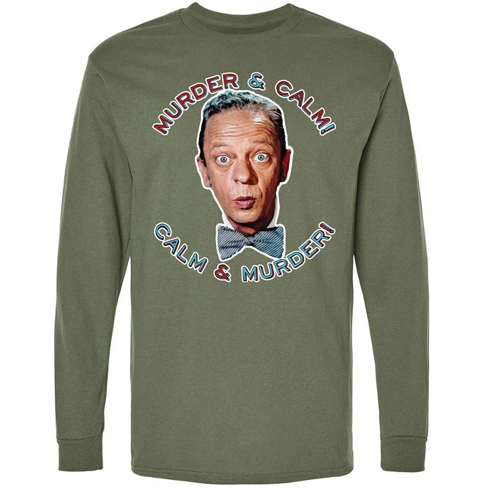Long Sleeve T-Shirt - 527H9MX7 - Military Green - 9