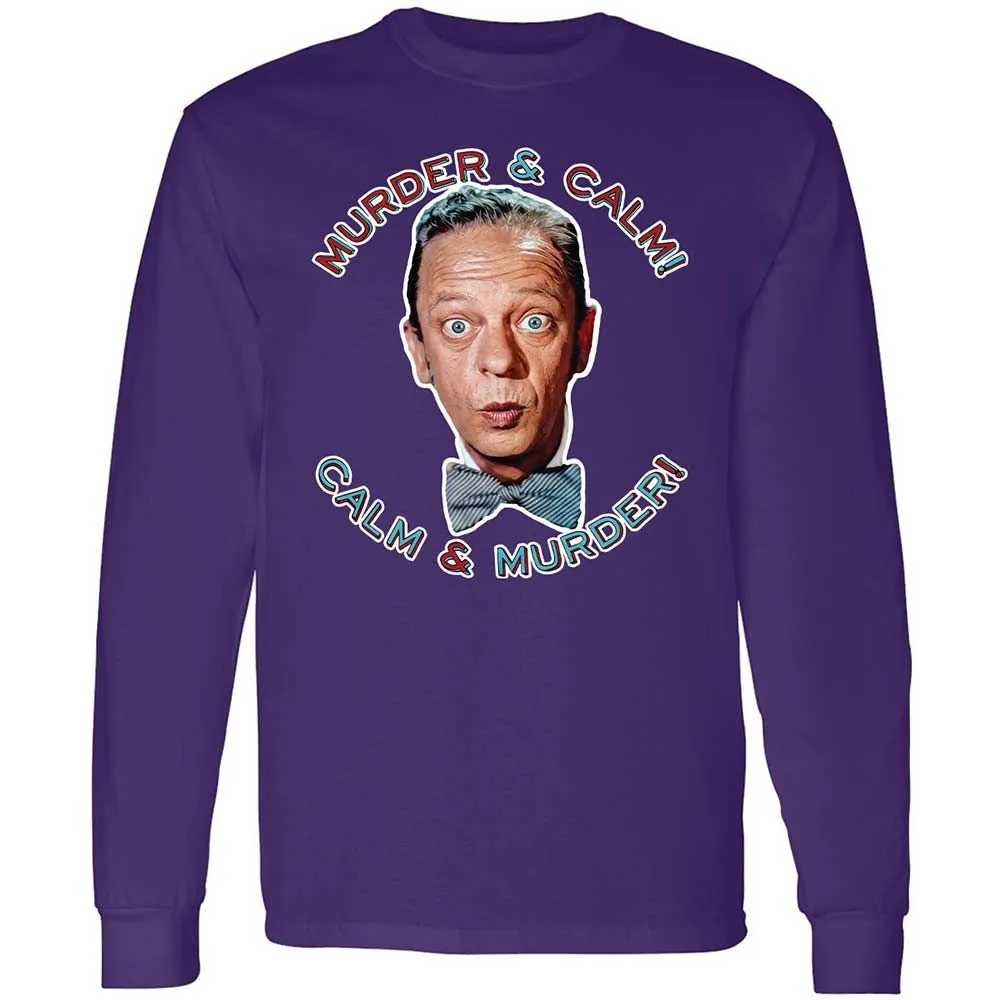 Long Sleeve T-Shirt - 527H9MX7 - Purple - 12