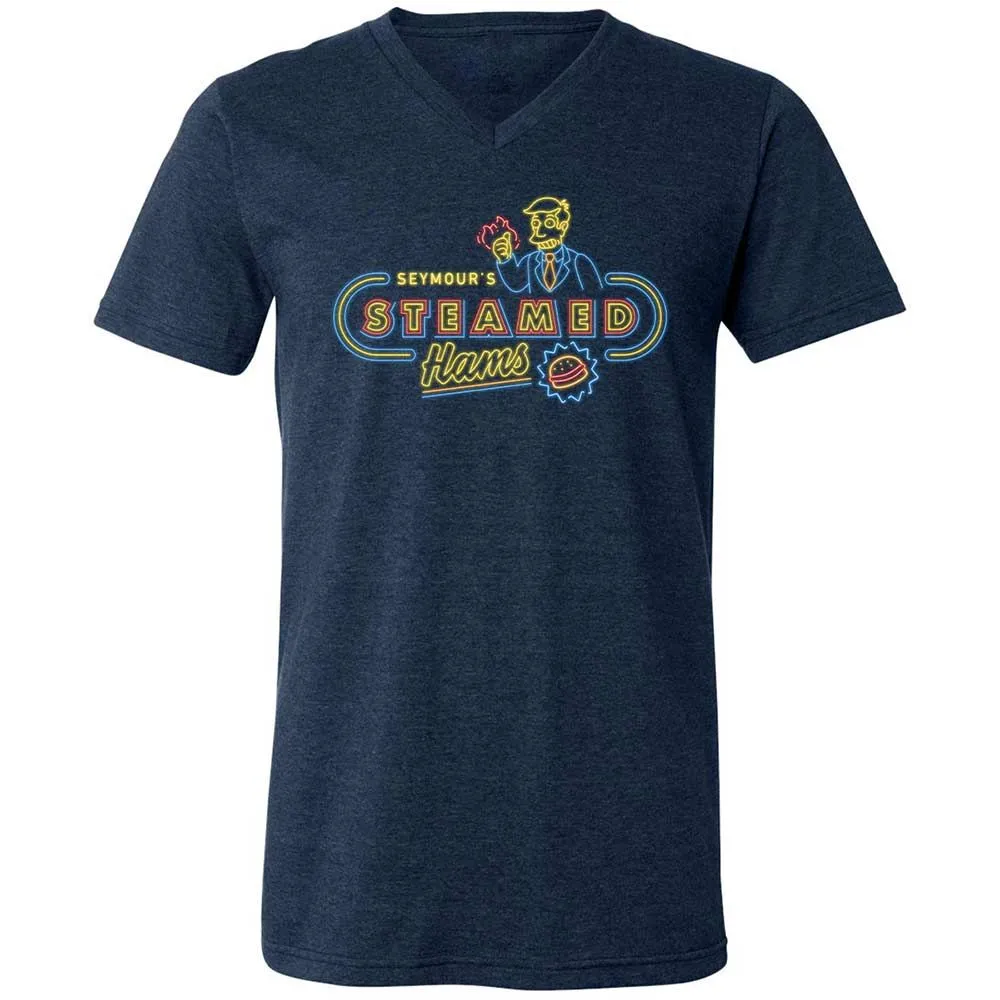 Steamed Hams - Heather Navy - 3