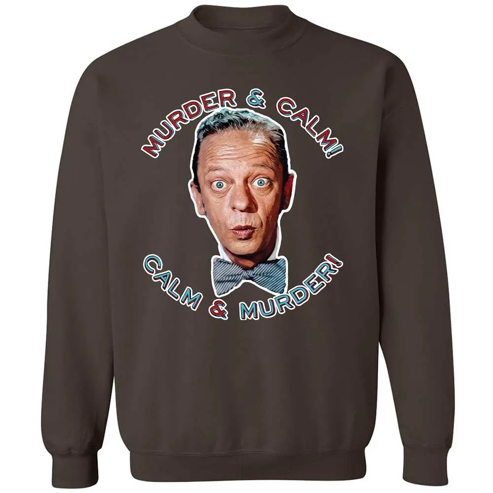 Classic Unisex Sweatshirt - QE1YLESA - Dark Chocolate - 4