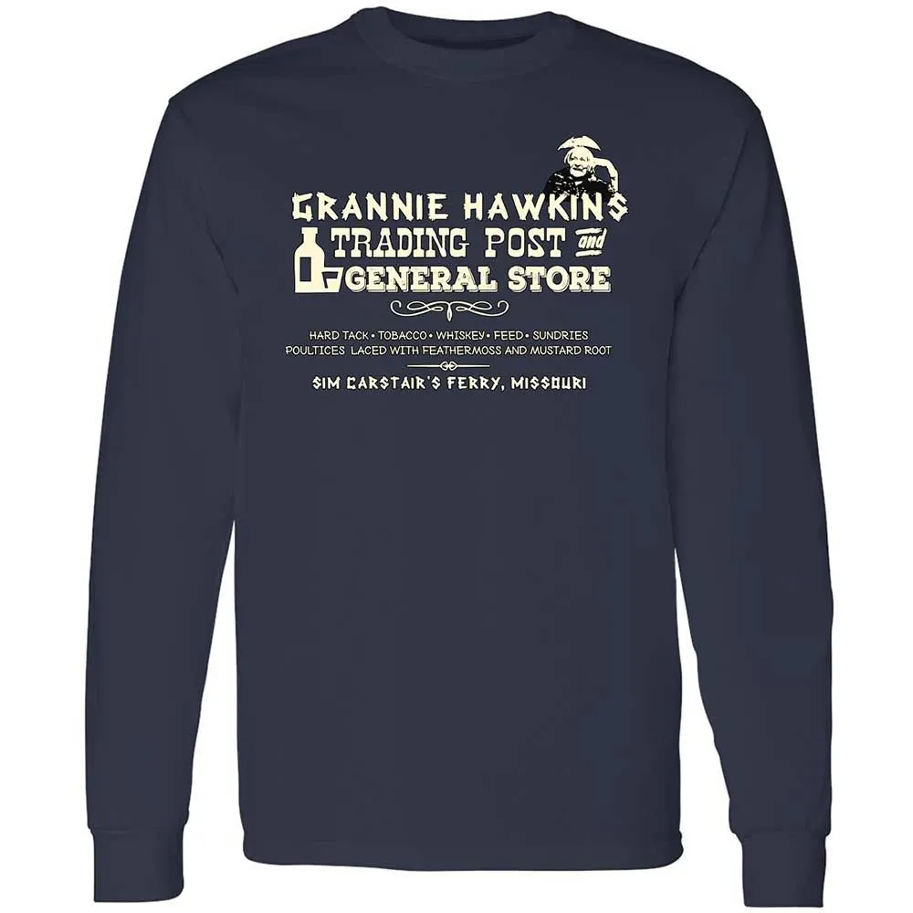 Long Sleeve T-Shirt - BEE2HQ6E - Navy - 2