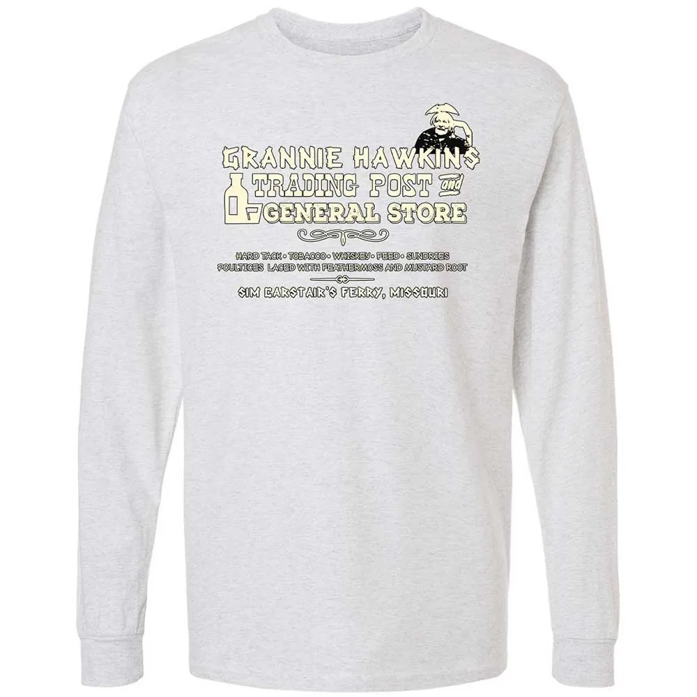 Long Sleeve T-Shirt - BEE2HQ6E - Ash - 14
