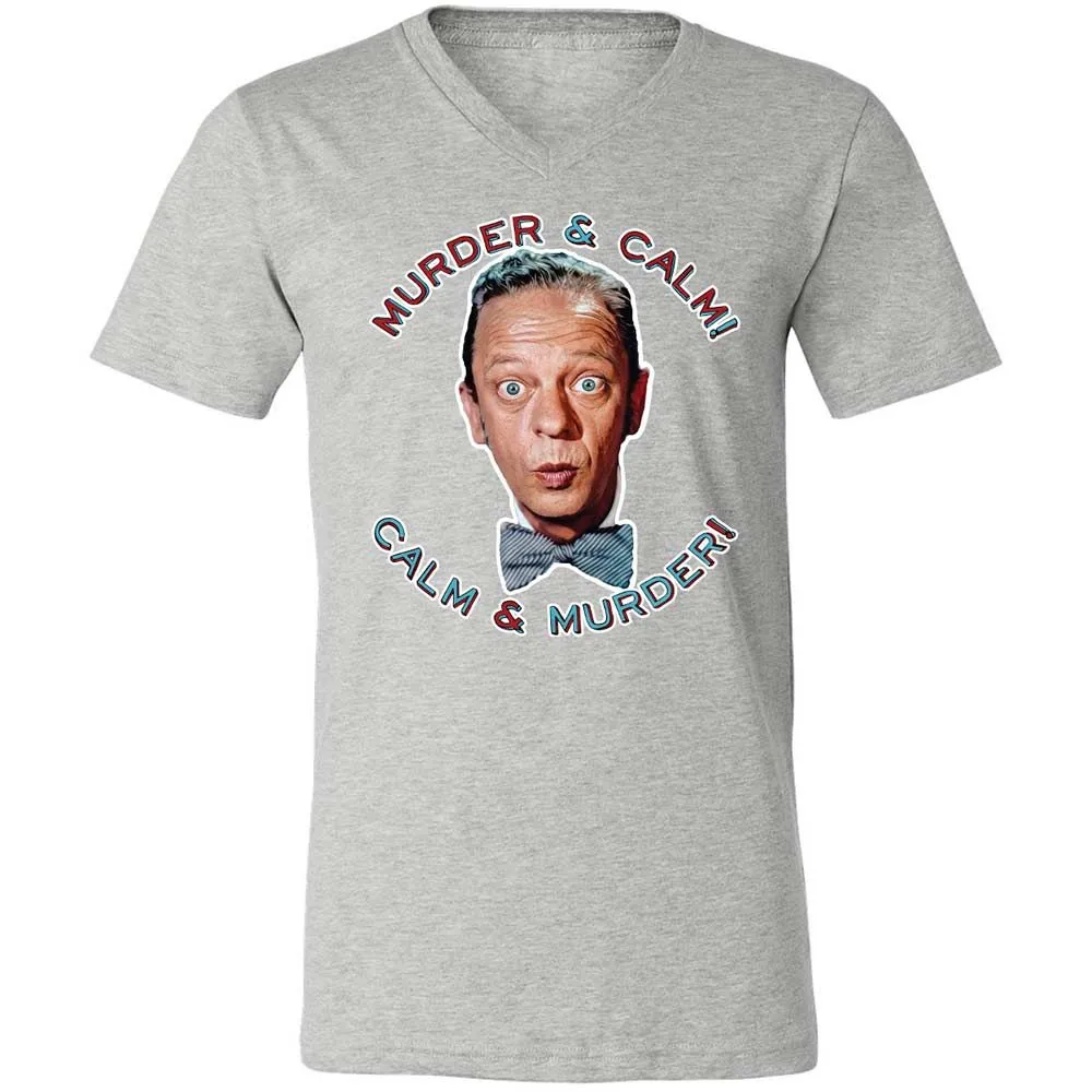Unisex V-Neck T-Shirt - UQ26UN89 - Athletic Heather - 15