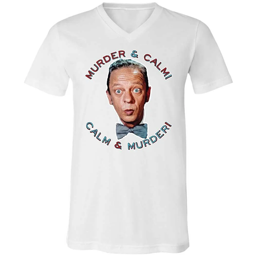Unisex V-Neck T-Shirt - UQ26UN89 - White - 16