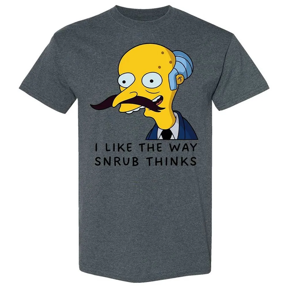 I Like the Way Snrub Thinks - Dark Heather - 19