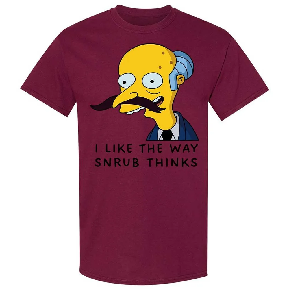 I Like the Way Snrub Thinks - Maroon - 21