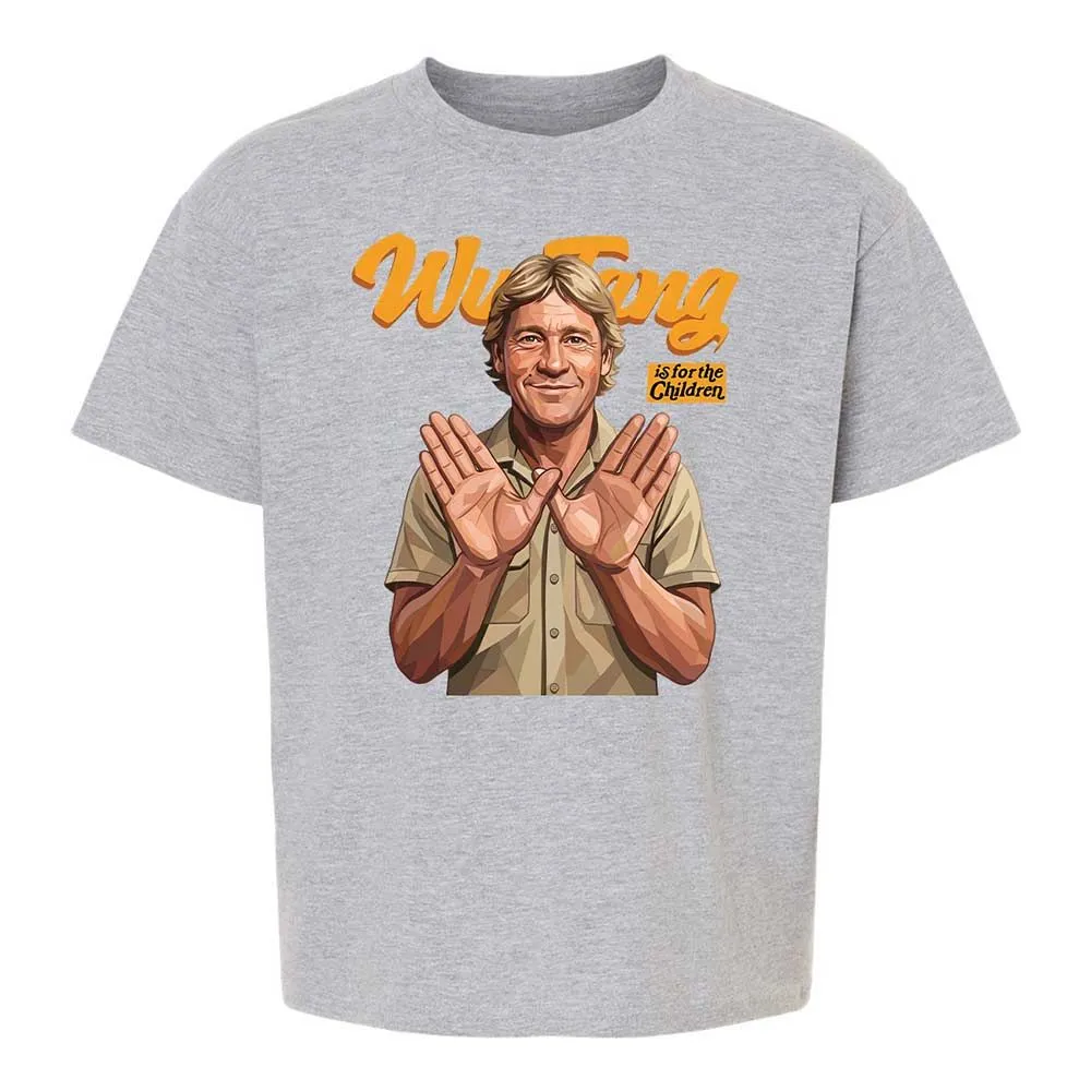 Steve Irwin or the Children - Sport Grey - 3