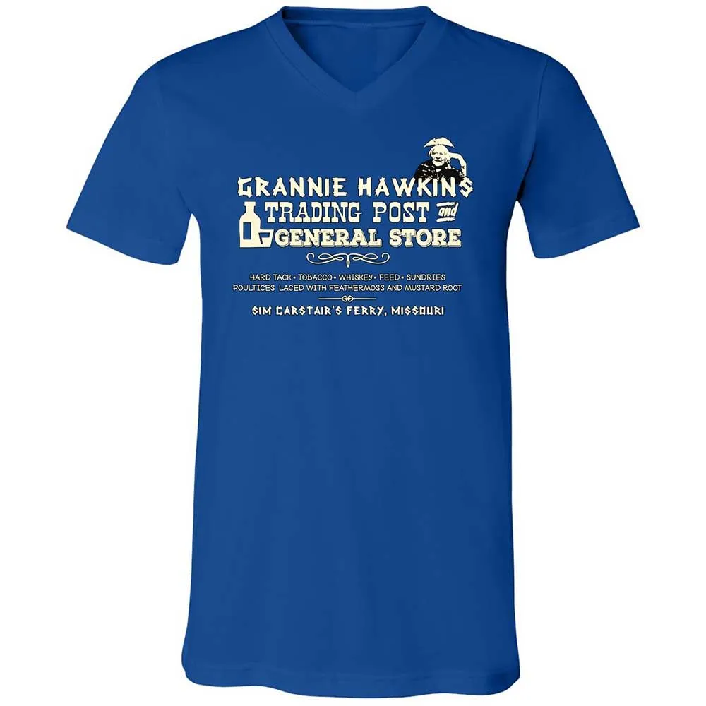 Unisex V-Neck T-Shirt - R5UV1FPN - True Royal - 4