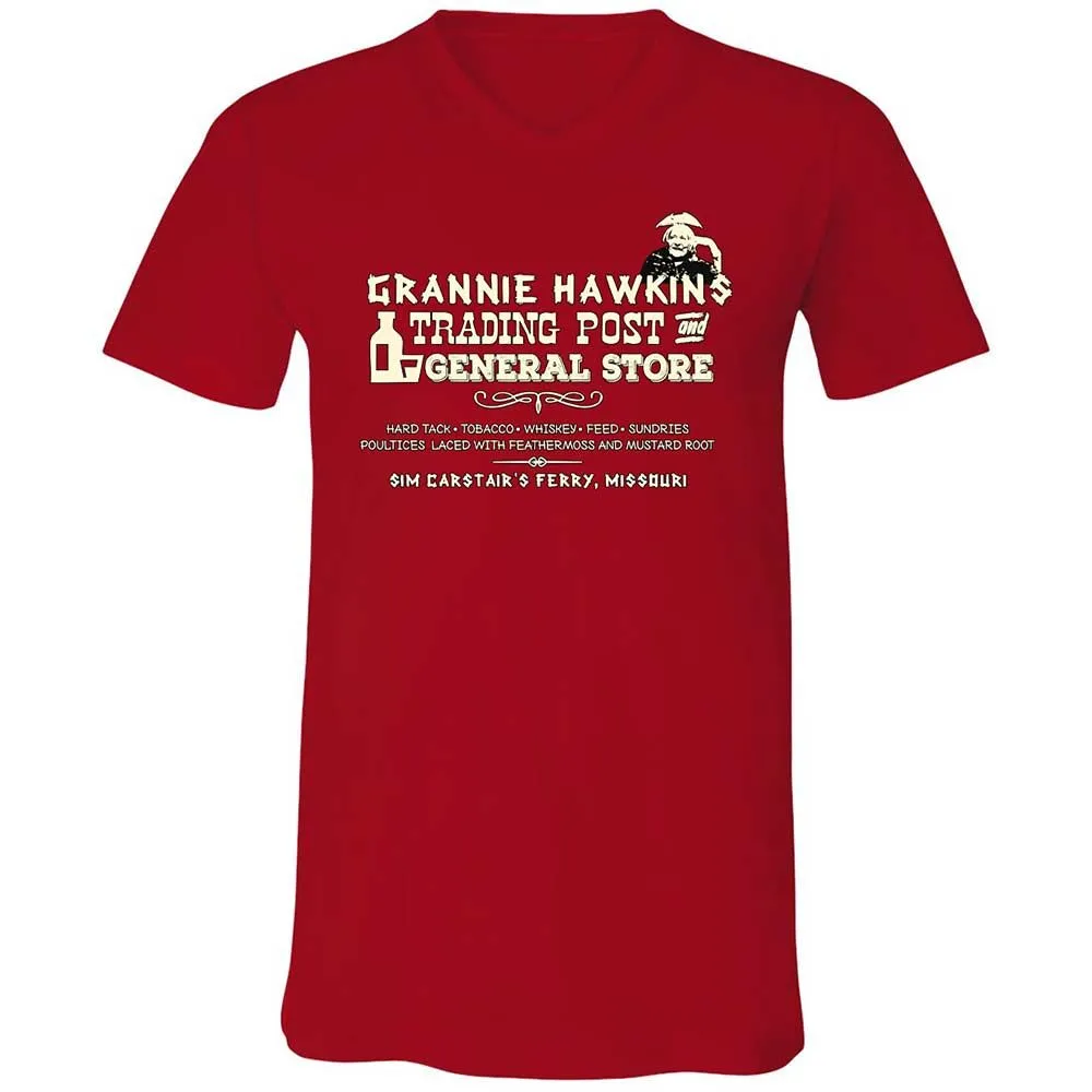 Unisex V-Neck T-Shirt - R5UV1FPN - Red - 6