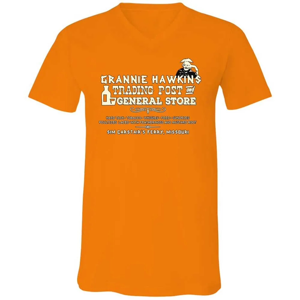 Unisex V-Neck T-Shirt - R5UV1FPN - Orange - 12