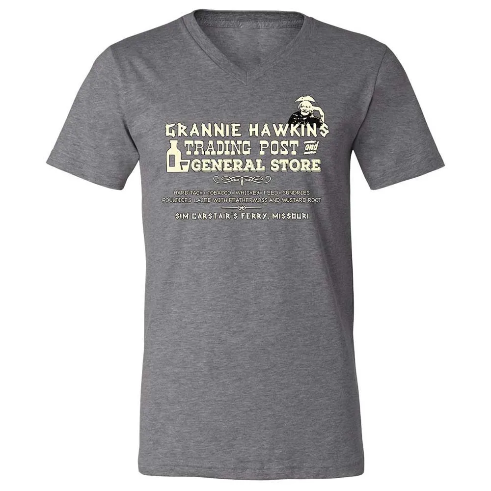 Unisex V-Neck T-Shirt - R5UV1FPN - Deep Heather - 14