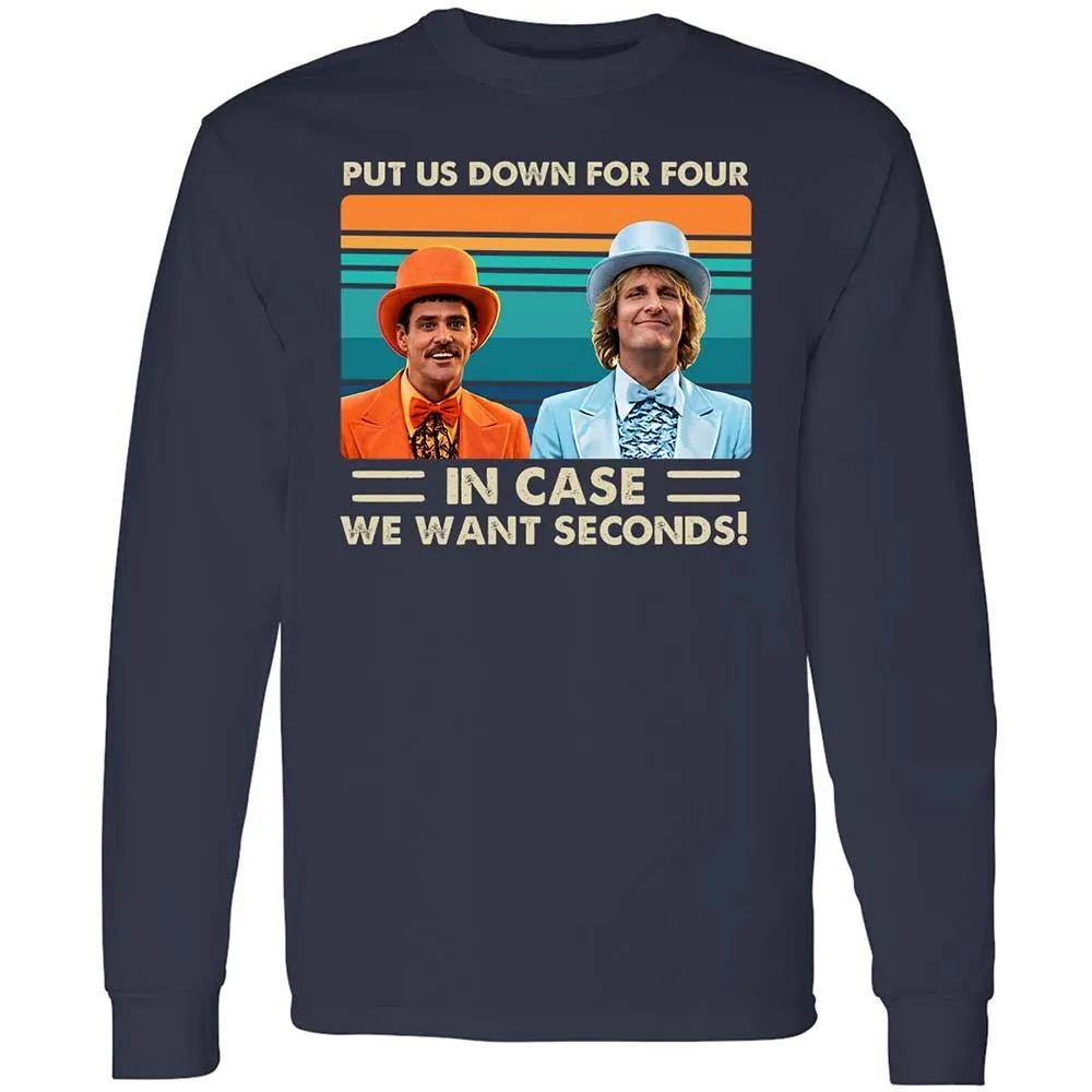 Long Sleeve T-Shirt - 96N24RCD - Navy - 2