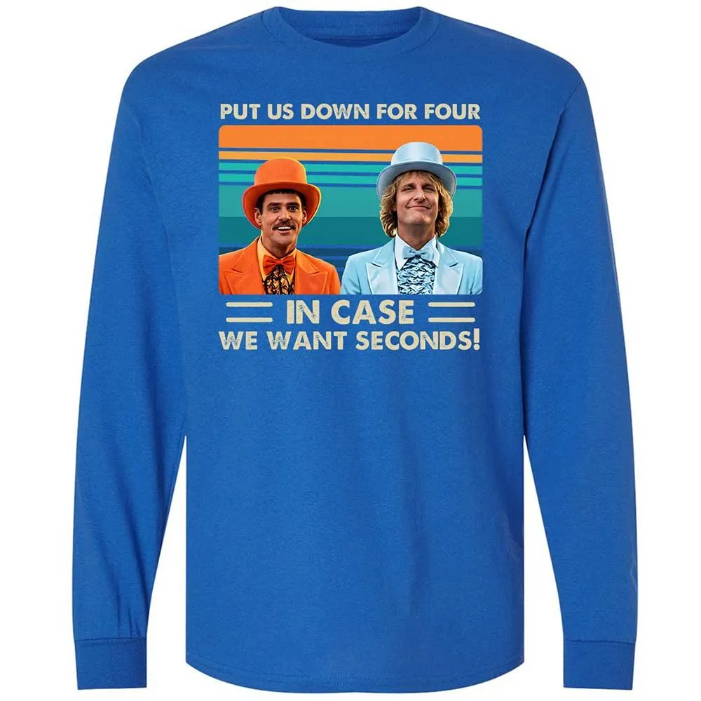 Long Sleeve T-Shirt - 96N24RCD - Royal - 3