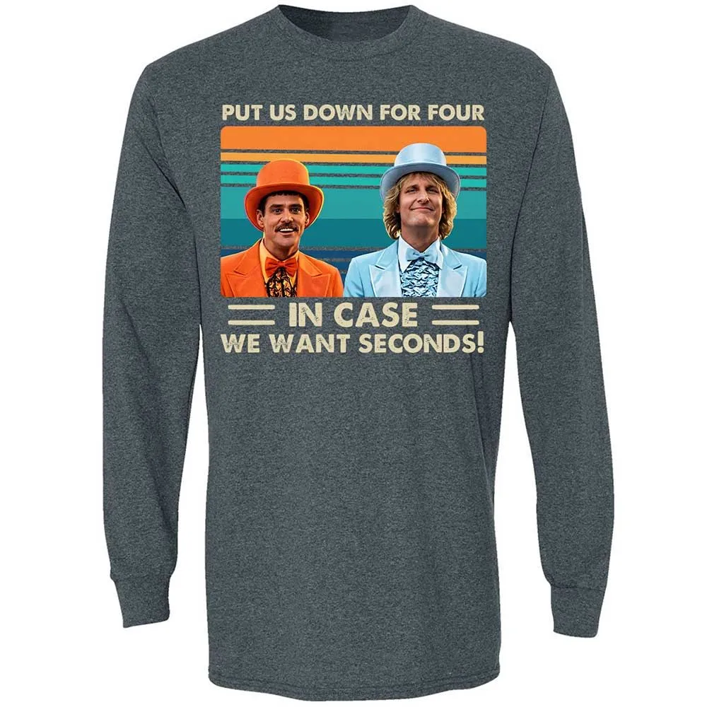 Long Sleeve T-Shirt - 96N24RCD - Dark Heather - 5