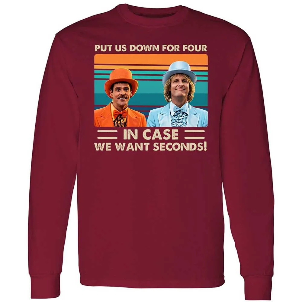 Long Sleeve T-Shirt - 96N24RCD - Cardinal Red - 7