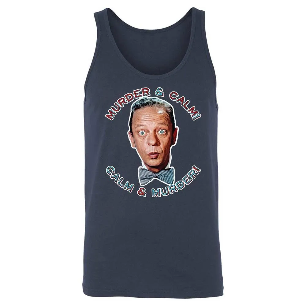 Unisex Jersey Tank - V8N3VWKJ - Navy - 2