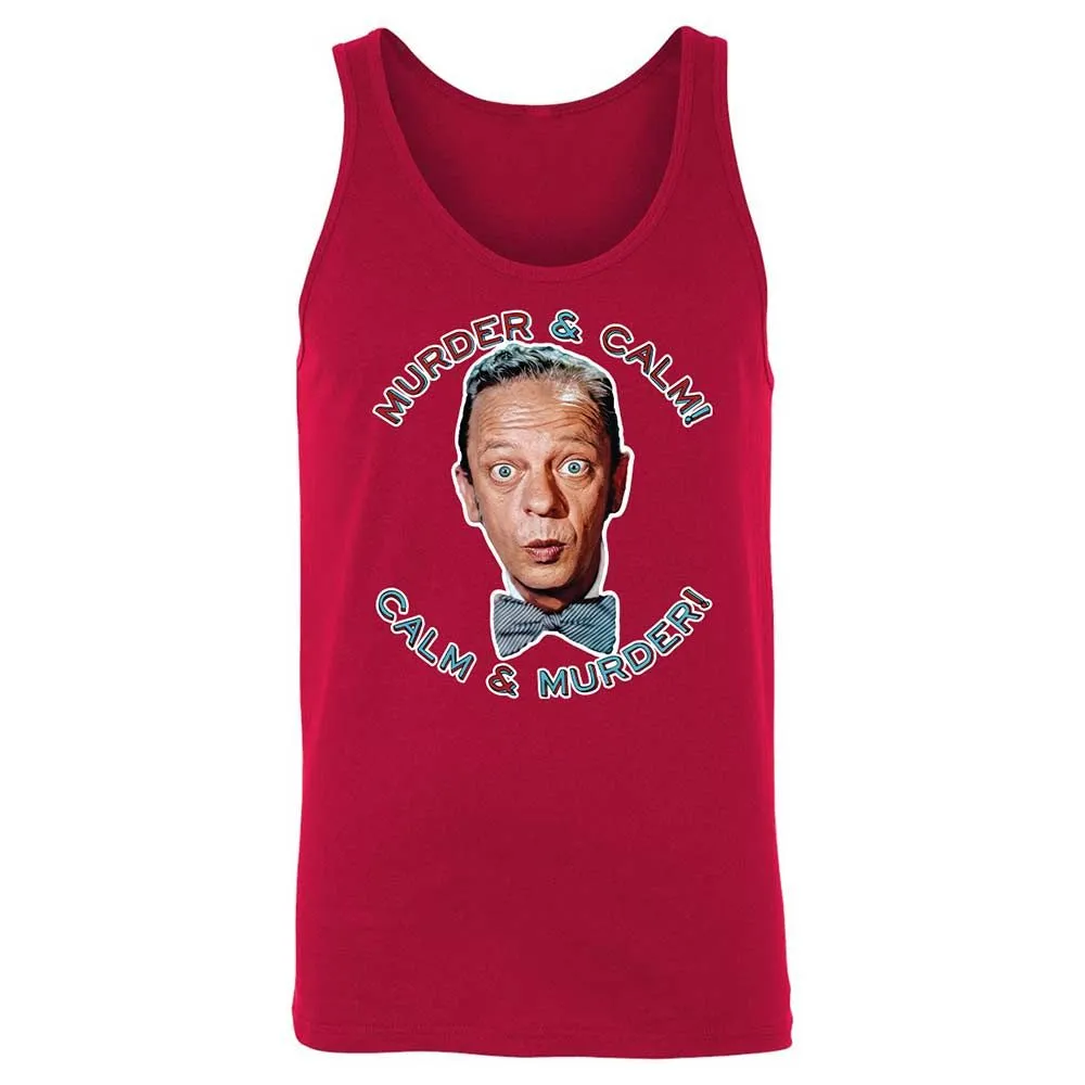 Unisex Jersey Tank - V8N3VWKJ - Red - 6