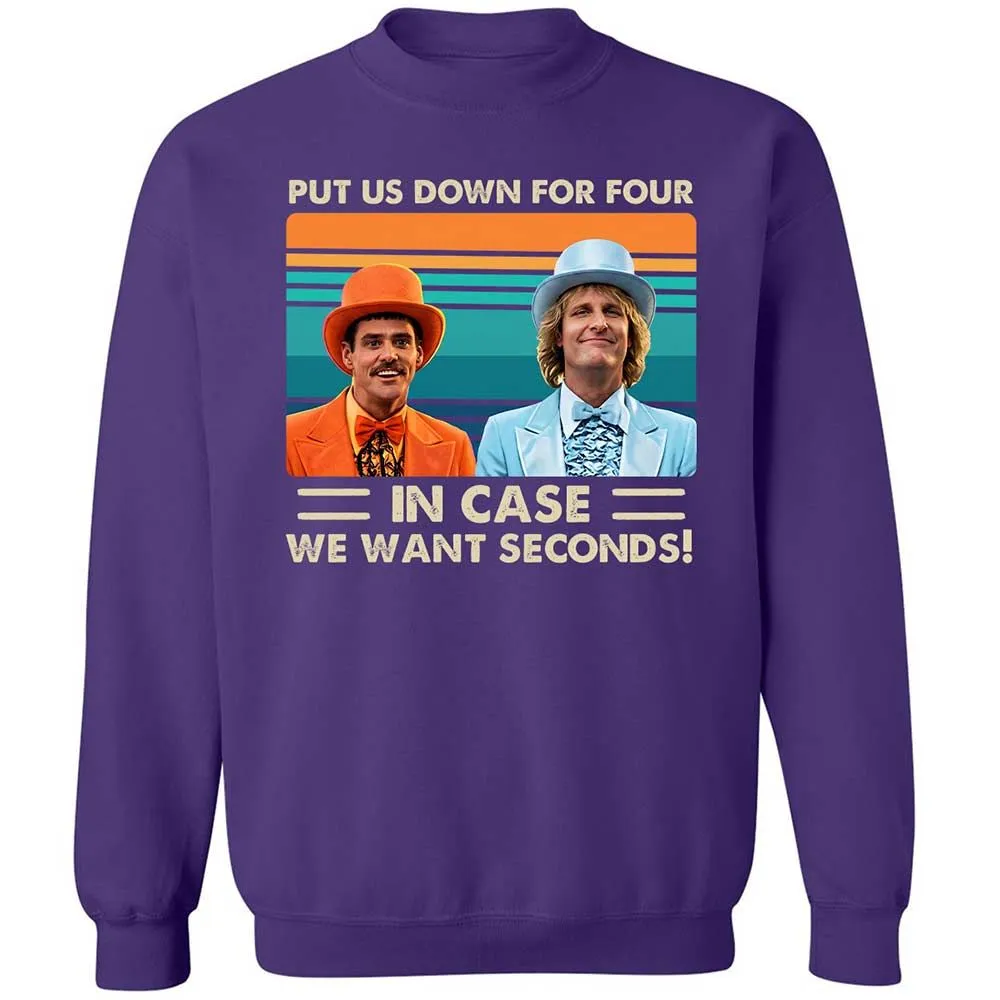 Classic Unisex Sweatshirt - UX7SL856 - Purple - 11