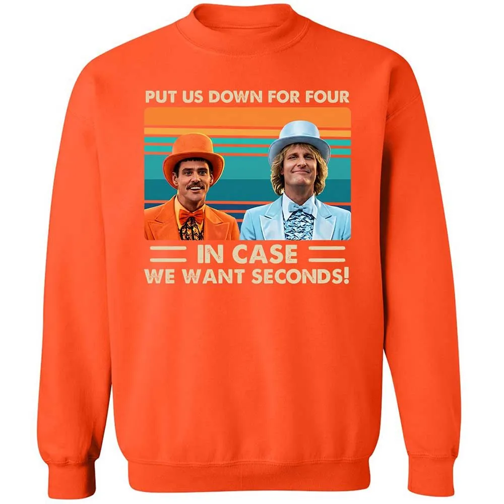 Classic Unisex Sweatshirt - UX7SL856 - Orange - 12