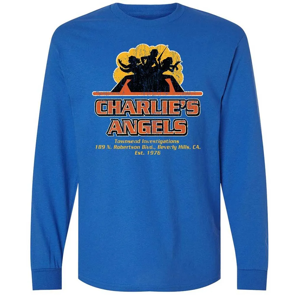 Long Sleeve T-Shirt - 5YRG9L6G - Royal - 3