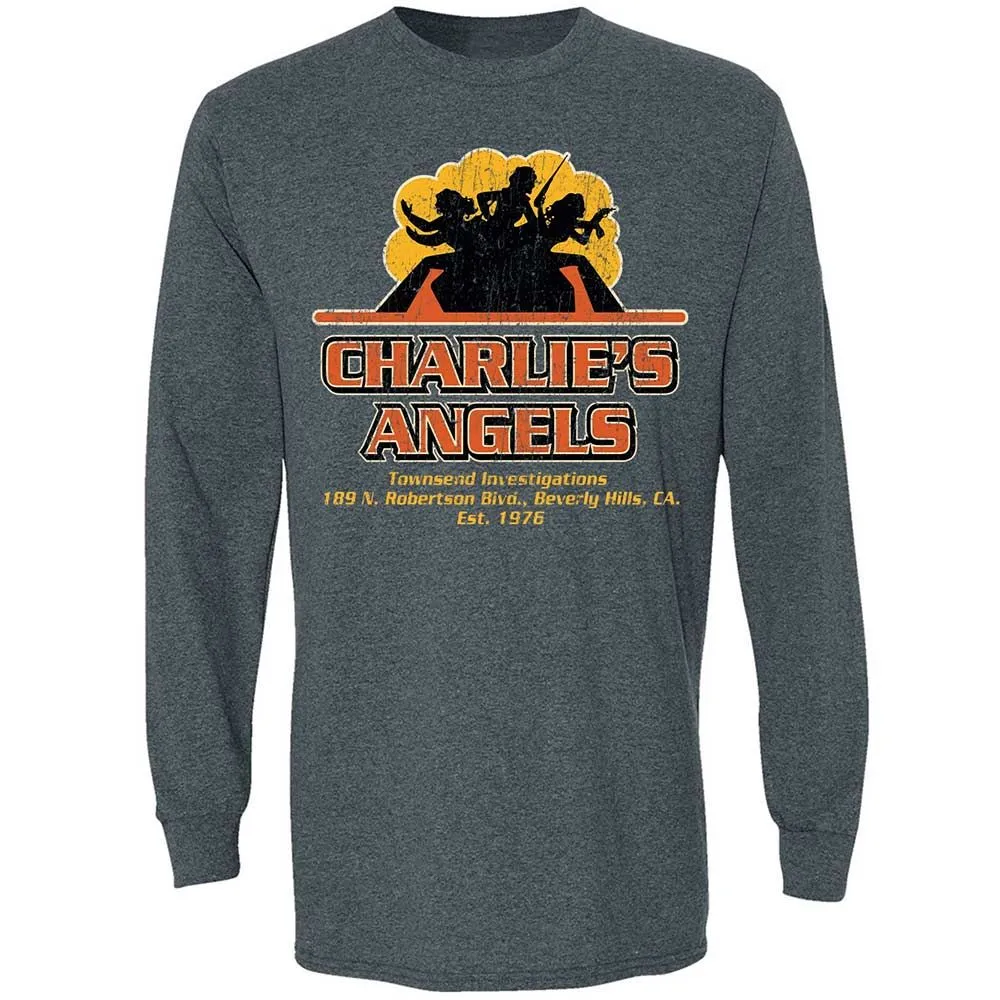 Long Sleeve T-Shirt - 5YRG9L6G - Dark Heather - 5