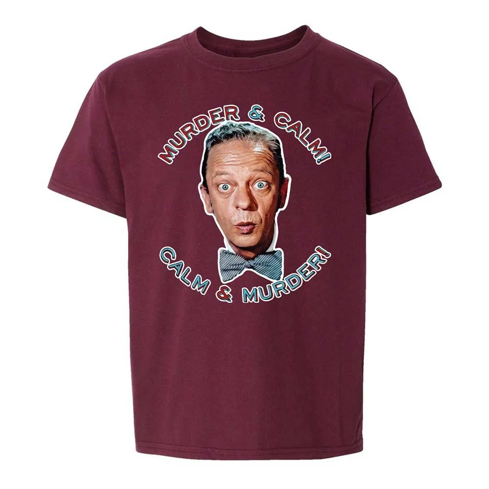 Kids T-Shirt - W551AGDB - Maroon - 14