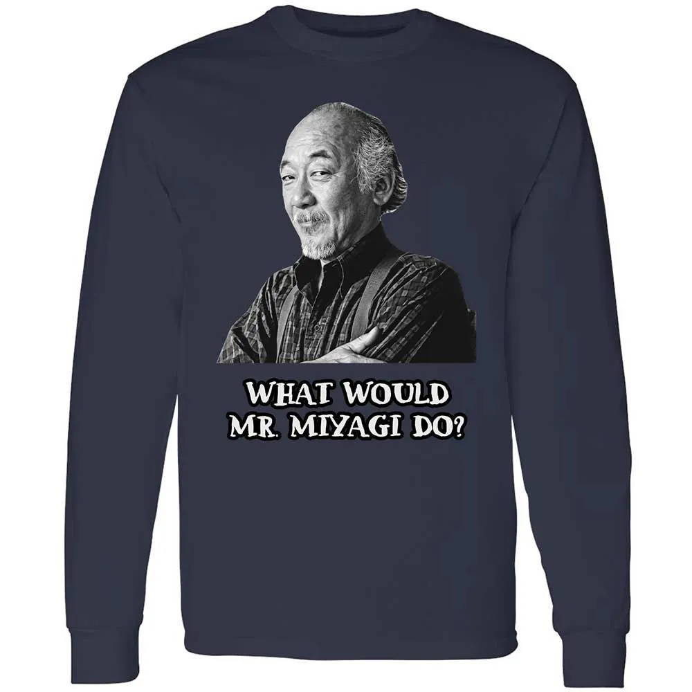 Long Sleeve T-Shirt - XMMZX1TF - Navy - 2