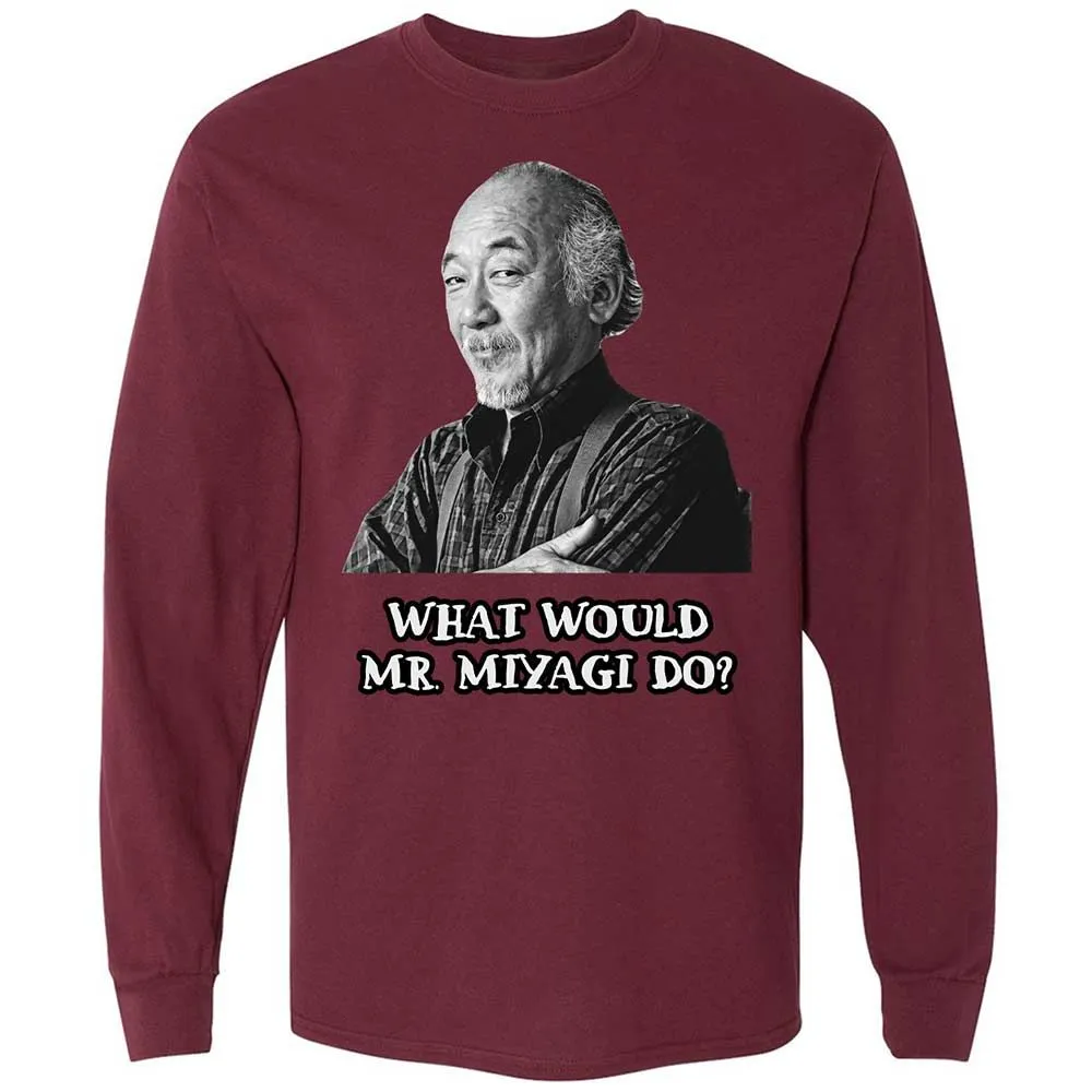 Long Sleeve T-Shirt - XMMZX1TF - Maroon - 6