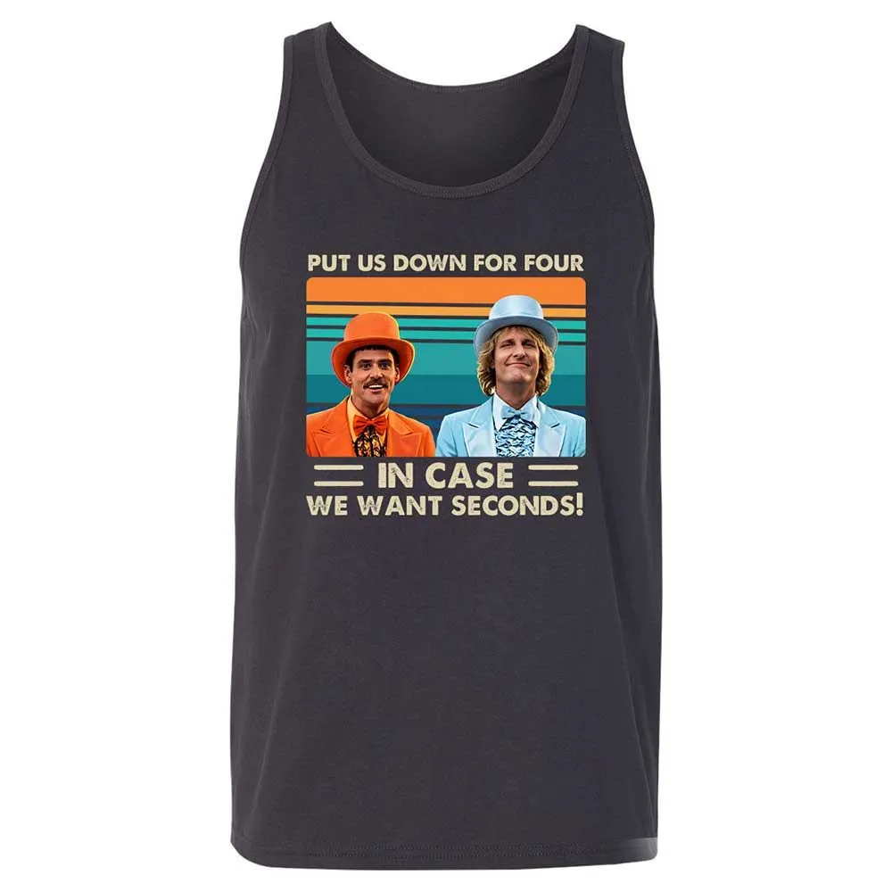 Unisex Jersey Tank - QQ3TM5U2 - Dark Grey - 4