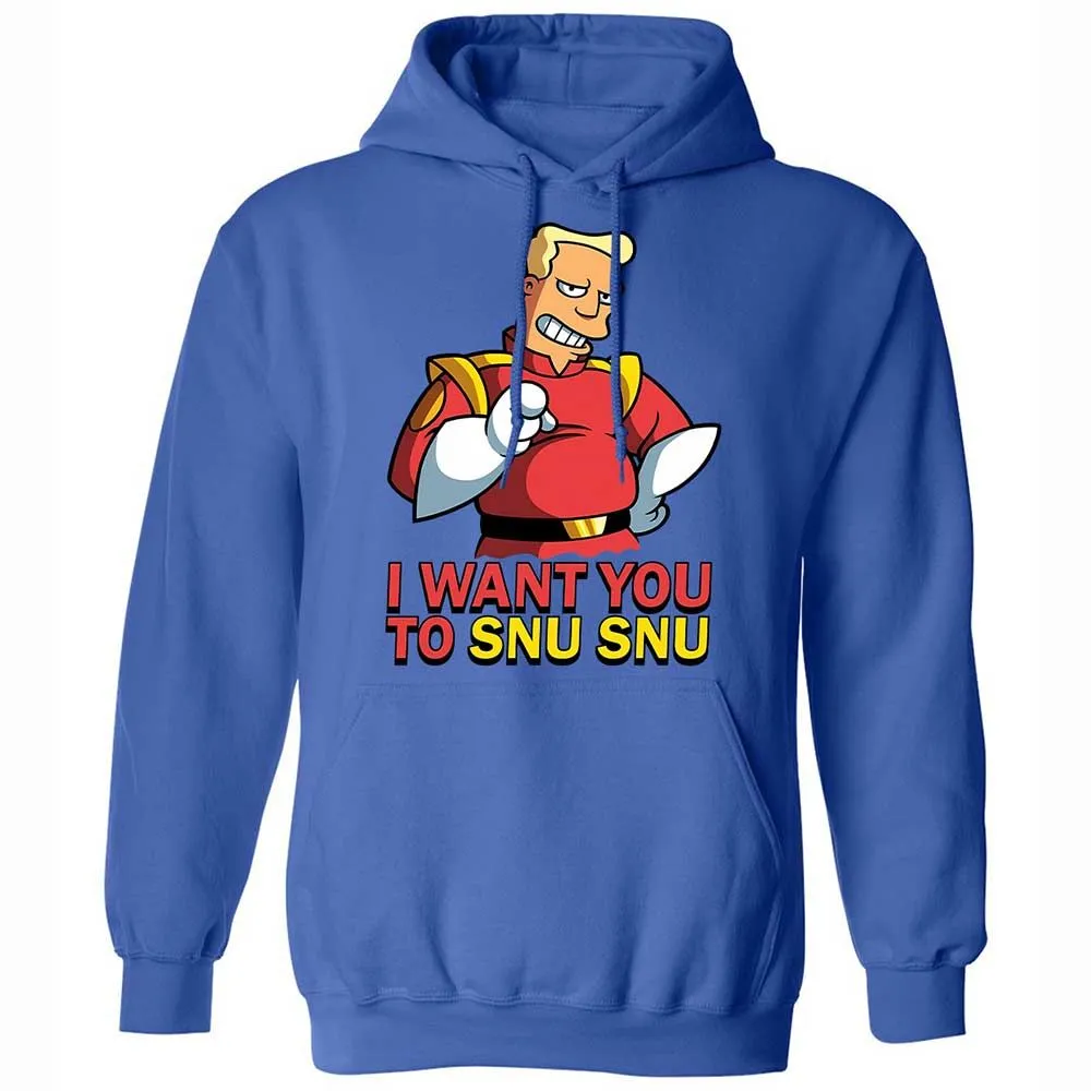 Classic Unisex Hoodie - BUMWNBCK - Royal - 4