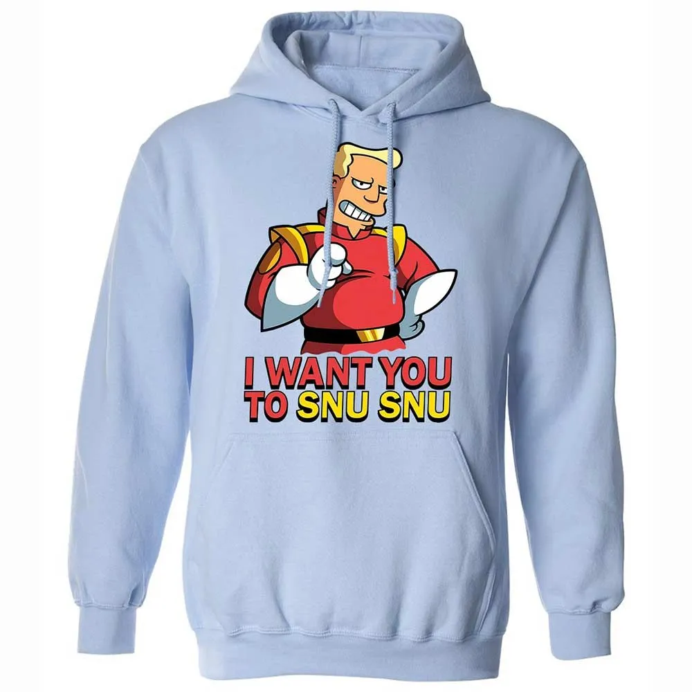 Classic Unisex Hoodie - BUMWNBCK - Light Blue - 5