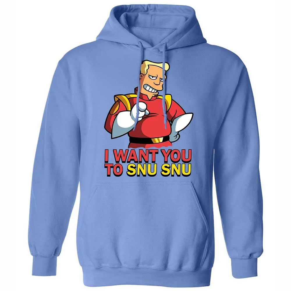 Classic Unisex Hoodie - BUMWNBCK - Carolina Blue - 6