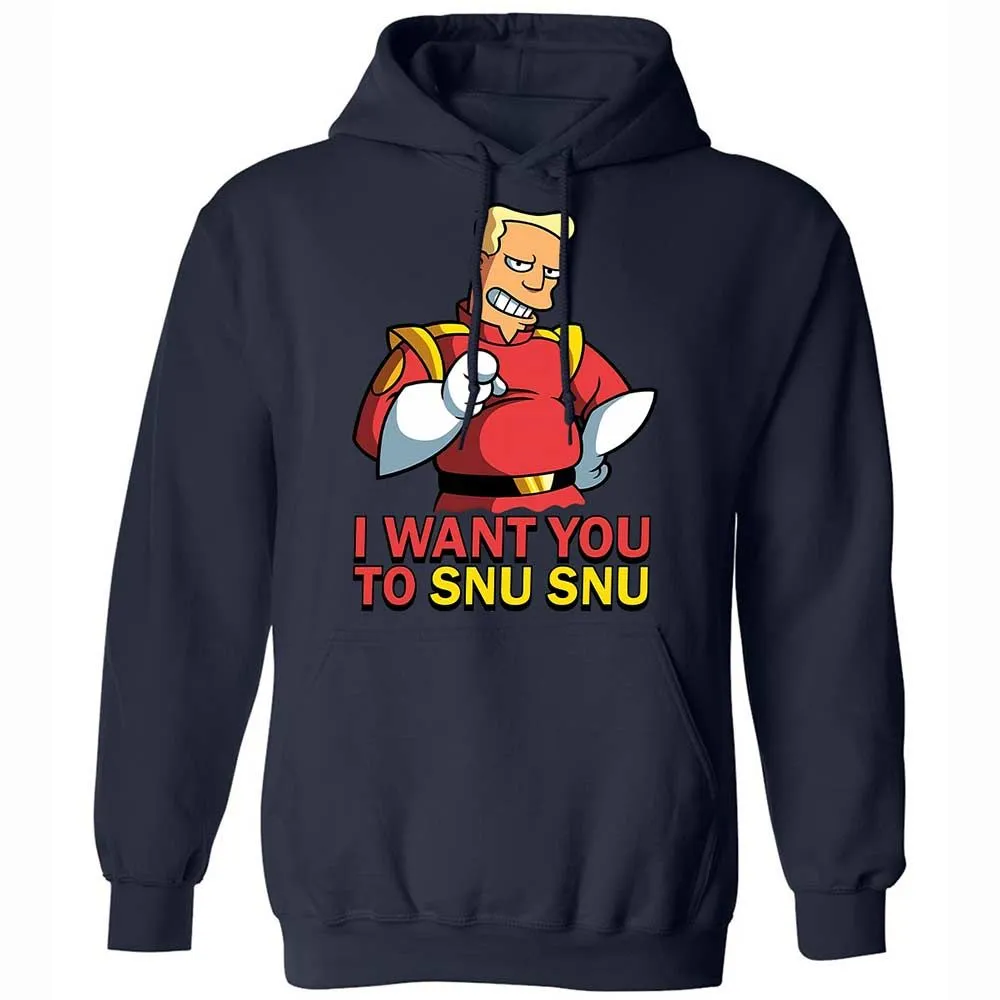 Classic Unisex Hoodie - BUMWNBCK - Navy - 15