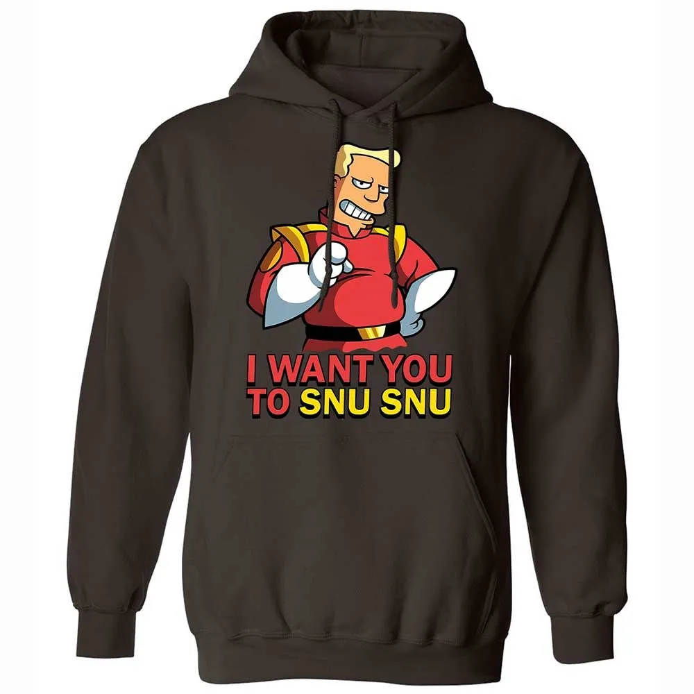 Classic Unisex Hoodie - BUMWNBCK - Dark Chocolate - 18