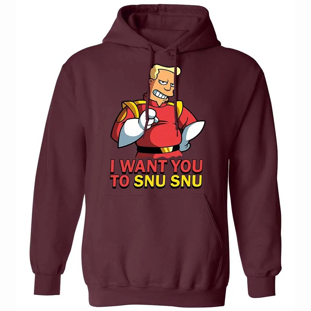 Classic Unisex Hoodie - BUMWNBCK - Maroon - 19