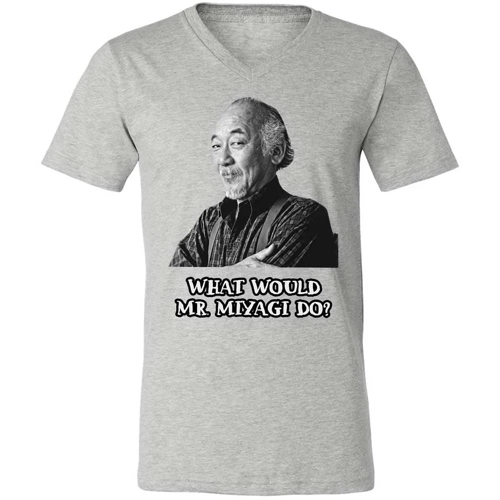 Unisex V-Neck T-Shirt - UKRZ7AXC - Athletic Heather - 15