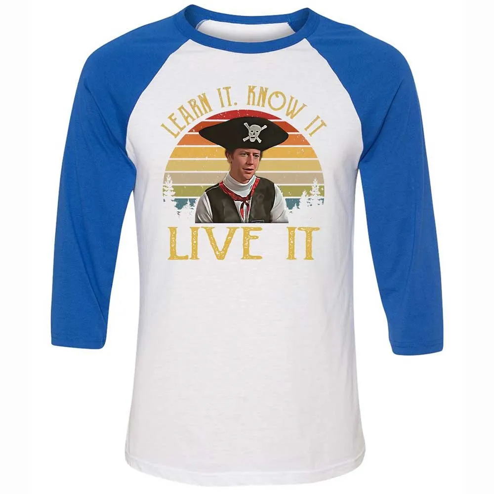 Unisex 3/4 Baseball Tee - SA92MQD9 - White/True Royal - 10