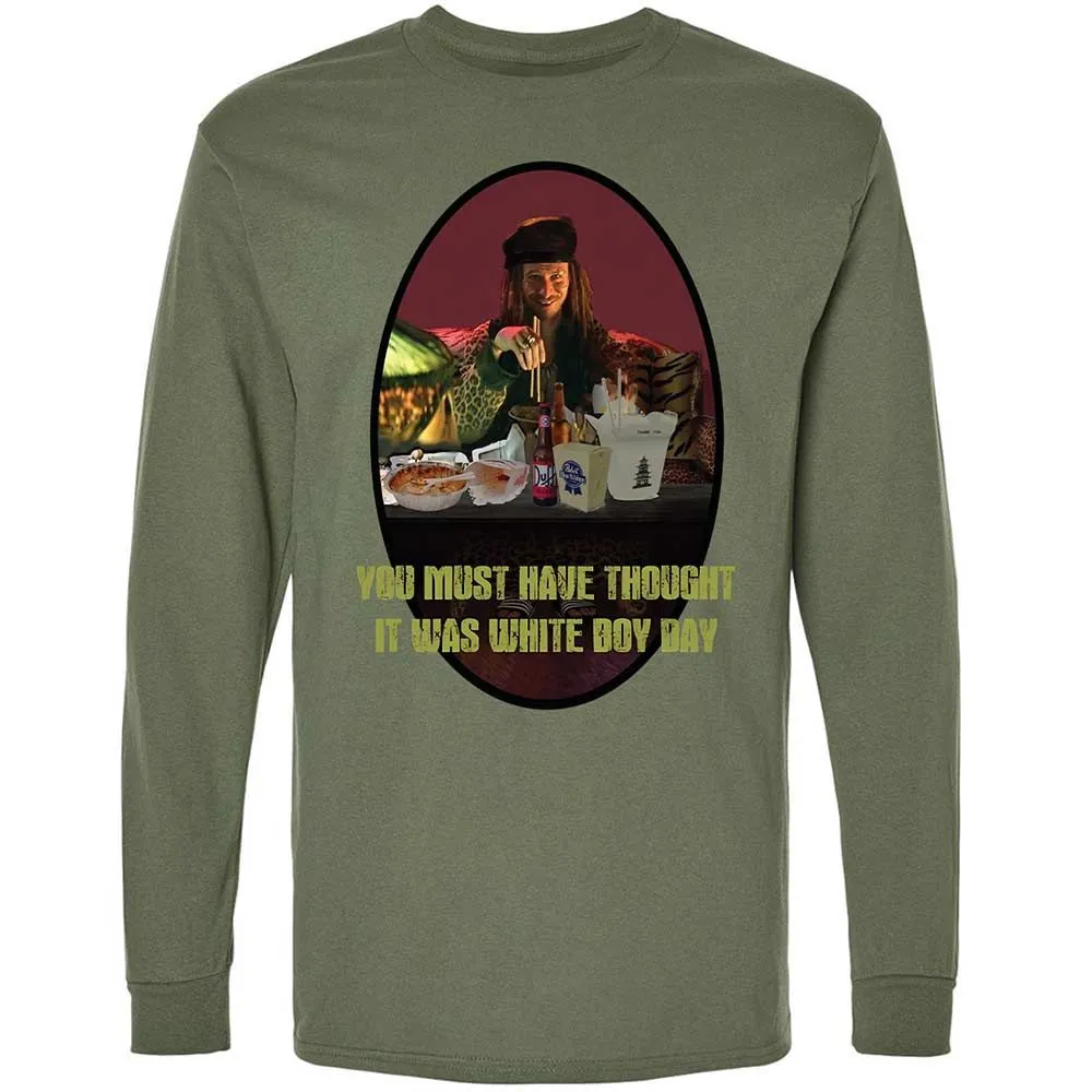 Long Sleeve T-Shirt - 7ZVUAPQF - Military Green - 9