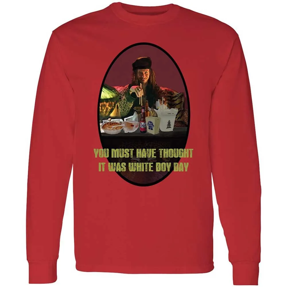 Long Sleeve T-Shirt - 7ZVUAPQF - Red - 11