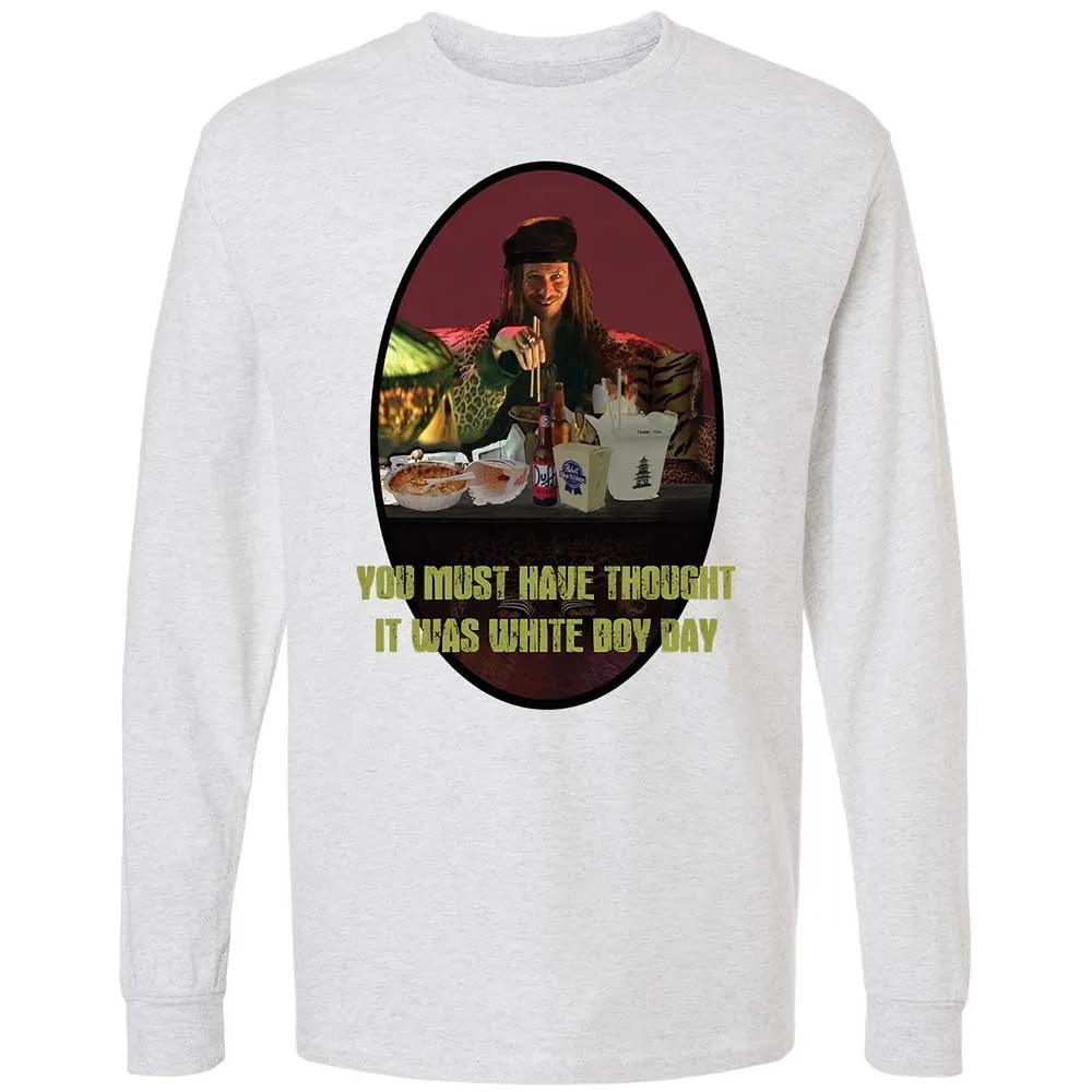 Long Sleeve T-Shirt - 7ZVUAPQF - Ash - 14