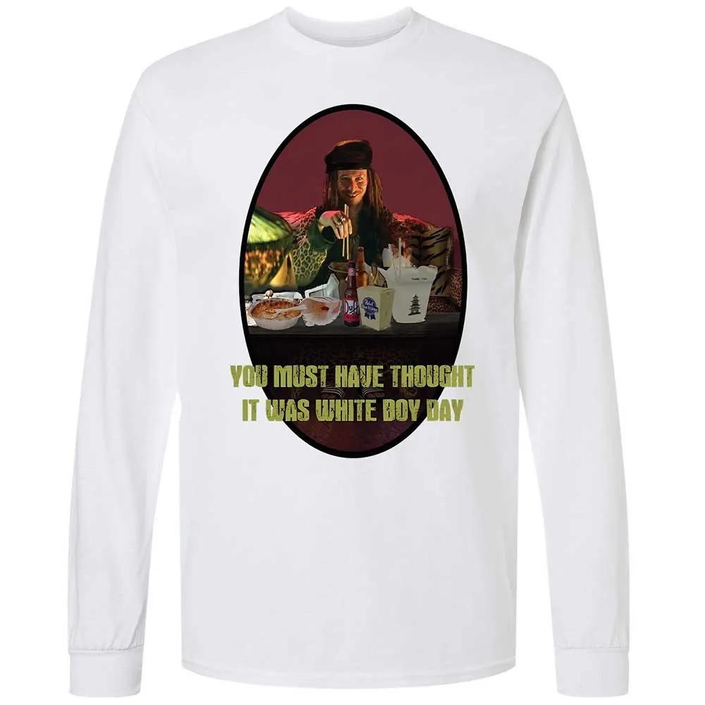 Long Sleeve T-Shirt - 7ZVUAPQF - White - 17