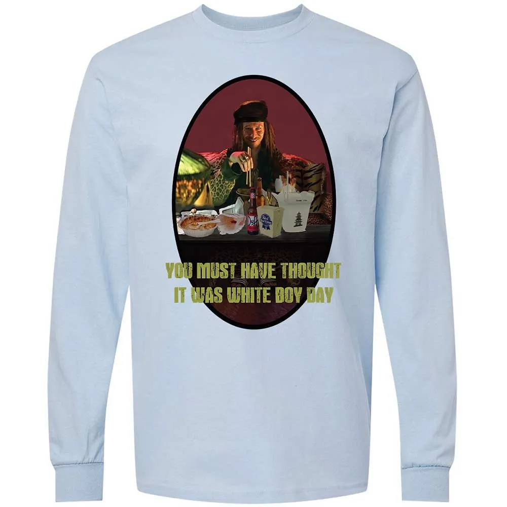 Long Sleeve T-Shirt - 7ZVUAPQF - Light Blue - 18