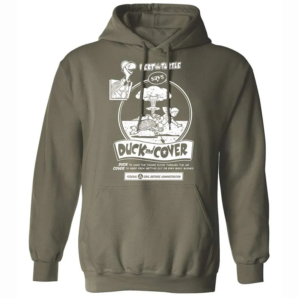 Classic Unisex Hoodie - 4798AKRT - Military Green - 9